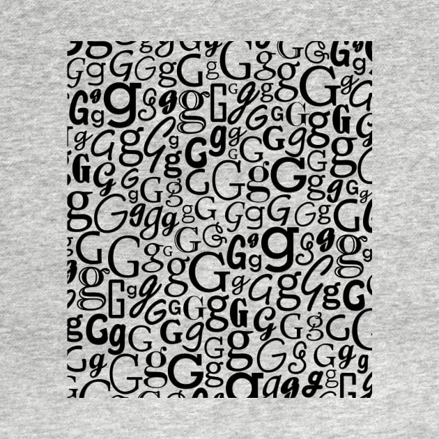 G - Typography (Black) by gillianembers